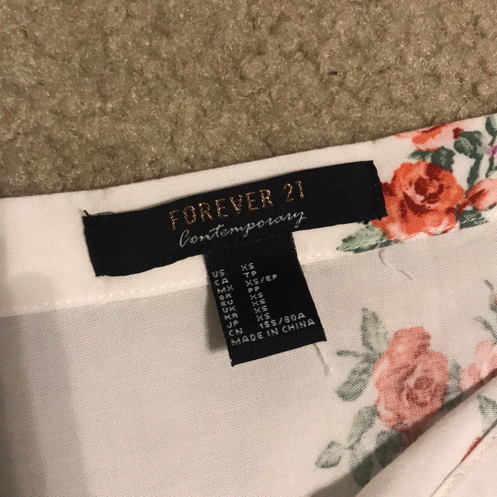 White off the shoulder top - Picture 2 of 2
